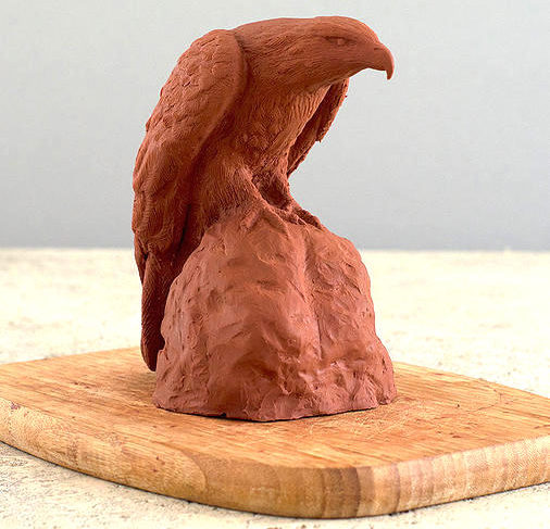 How to Model an Eagle in Clay