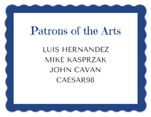 Fine Art-Tips Patrons